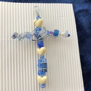 Beaded cross